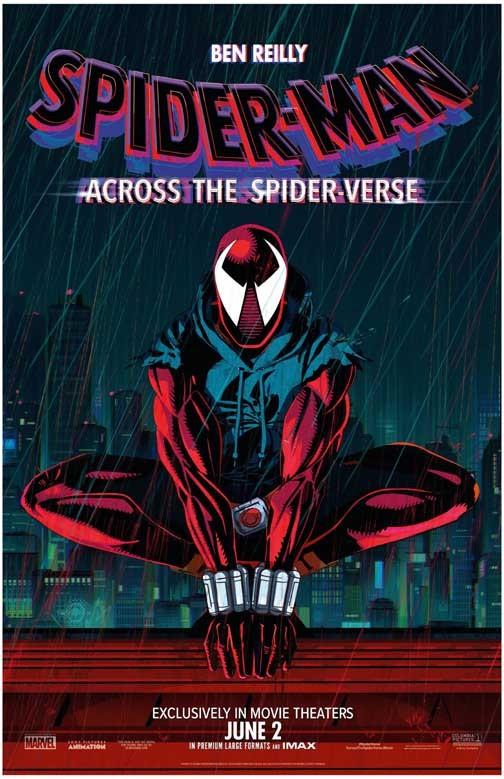 SPIDER-MAN ACROSS THE SPIDER-VERSE Ben Reilly character movie poster 11x17