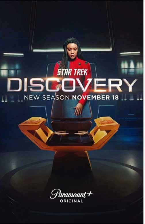Sonequa Martin-Green STAR TREK DISCOVERY Doug Jones movie poster 11x17 S4