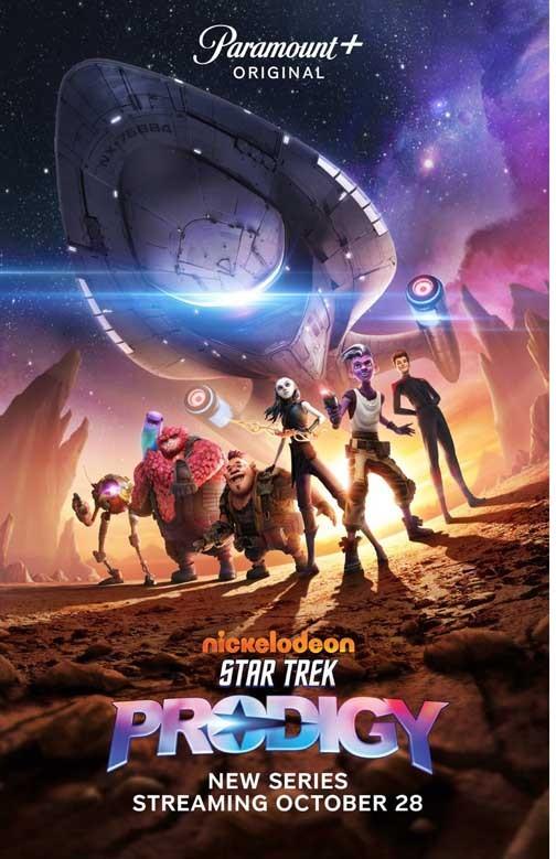 Kate Mulgrew STAR TREK PRODIGY movie poster 11x17