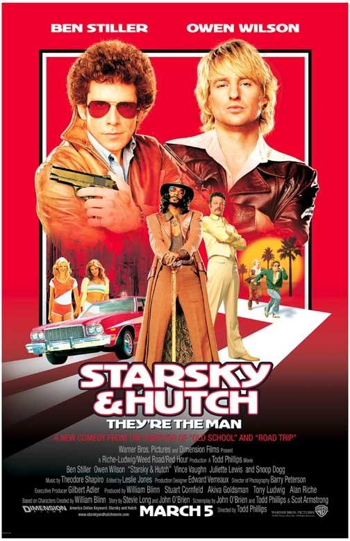 Ben Stiller STARSKY & HUTCH Owen Wilson movie poster 11x17