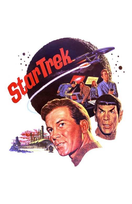 William Shatner STAR TREK THE ORIGINAL SERIES Leonard Nimoy duo poster 11x17