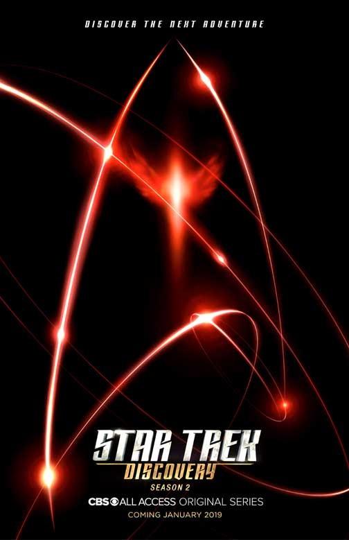 Sonequa Martin-Green STAR TREK DISCOVERY Doug Jones movie poster 11x17 S2