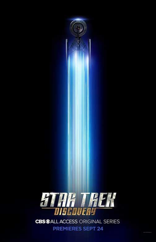 Sonequa Martin-Green STAR TREK DISCOVERY Doug Jones warp poster 11x17