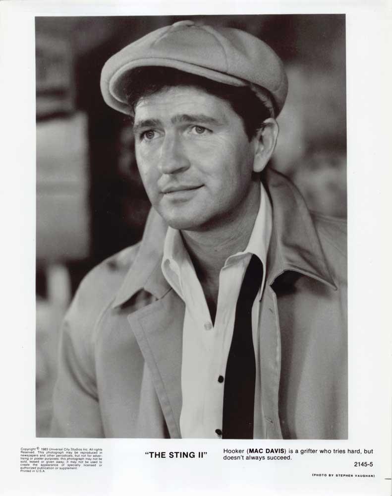 Mac Davis STING 2 original 8x10 press photo 1983