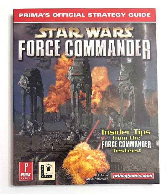 Prima STAR WARS FORCE COMMANDER Strategy Guide LucasArts