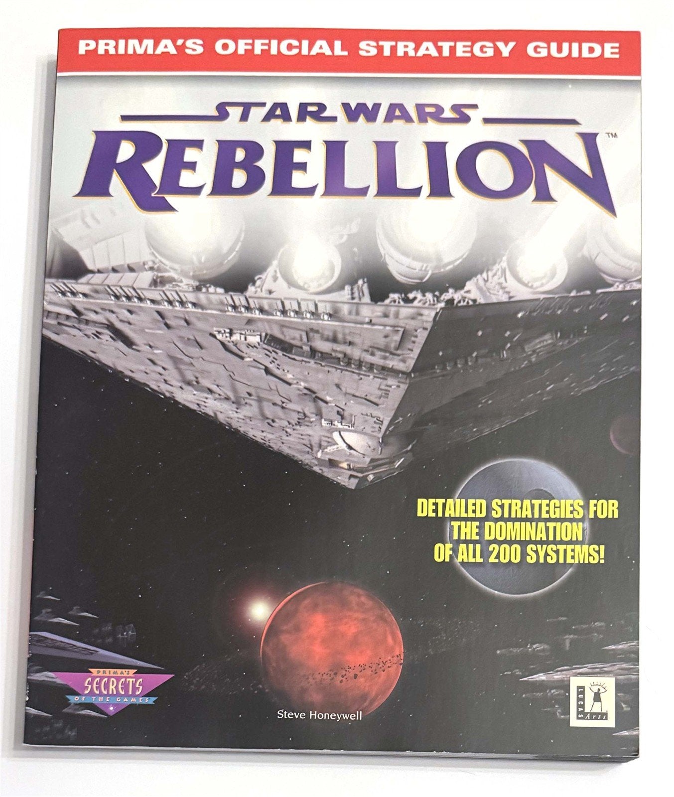 Prima STAR WARS REBELLION Strategy Guide LucasArts