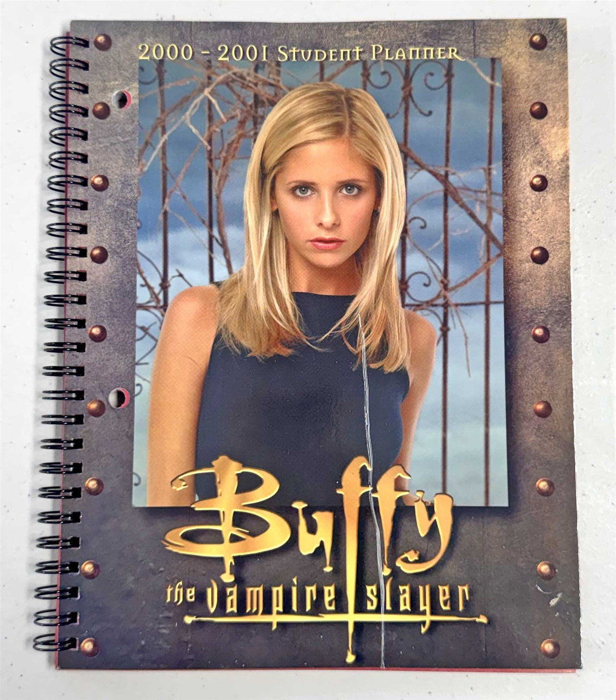 Sarah Michelle Gellar BUFFY THE VAMPIRE SLAYER Student Planner 2000-2001