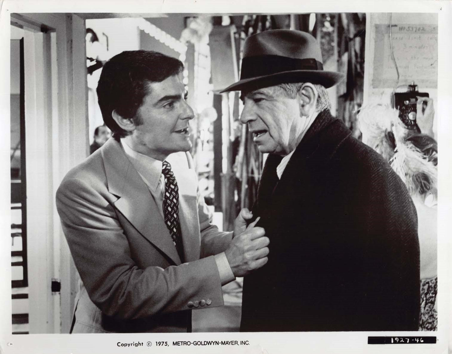 Walter Matthau SUNSHINE BOYS Richard Benjamin 1975 original 8x10 press photos