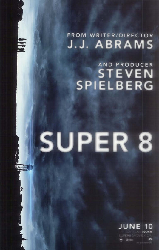 J.J. Abrams SUPER 8 original studio movie poster 11x17
