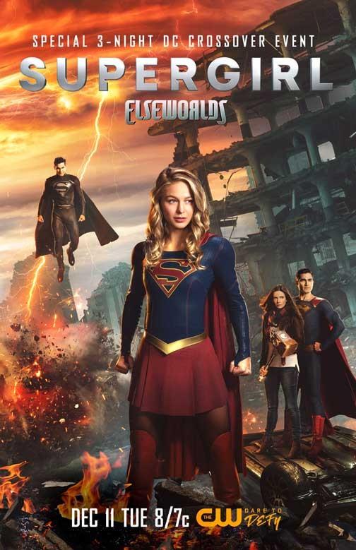 Melissa Benoist SUPERGIRL Elseworlds movie poster 11x17