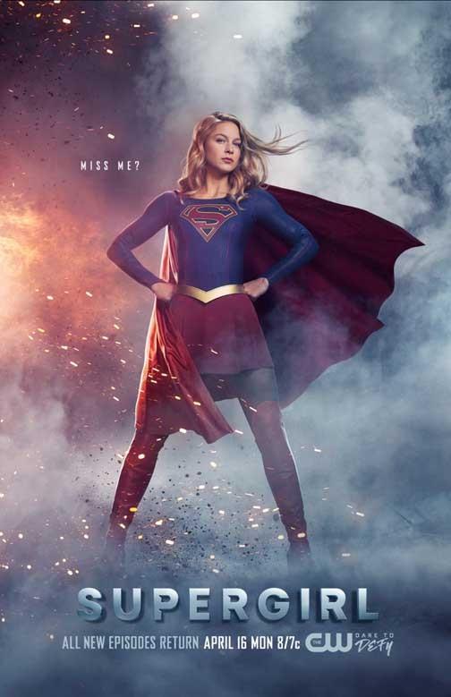 Melissa Benoist SUPERGIRL character movie poster 11x17