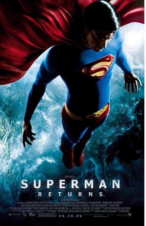 Brandon Routh SUPERMAN RETURNS Kate Bosworth movie poster 11x17