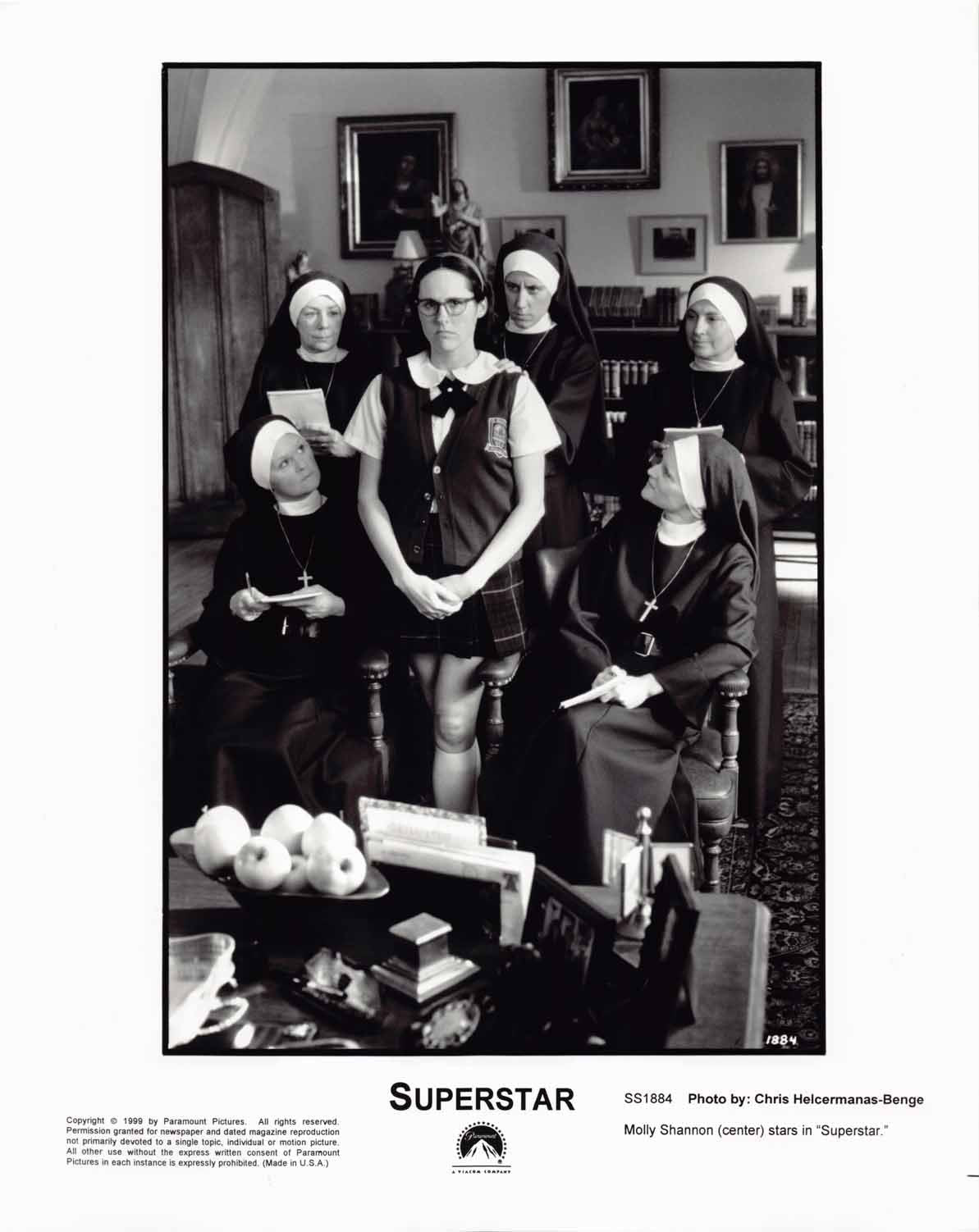 Molly Shannon SUPERSTAR original 8x10 press photos SNL 1999