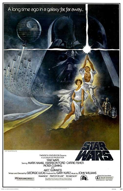 Mark Hamill STAR WARS 'Style A' movie poster 11x17 Tom Jung