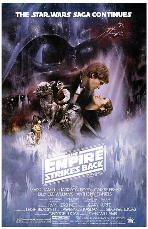 Mark Hamill STAR WARS EMPIRE STRIKES BACK Fisher 'Style A' movie poster 11x17