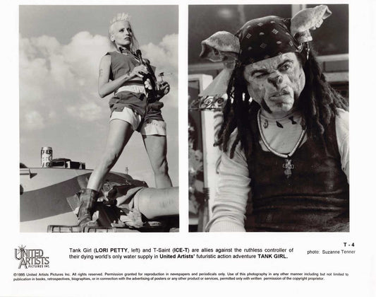Lori Petty TANK GIRL Ice-T original 10x8 press photo 1994