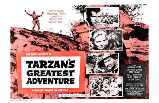 Gordon Scott TARZAN'S GREATEST ADVENTURE photo movie poster 17x11