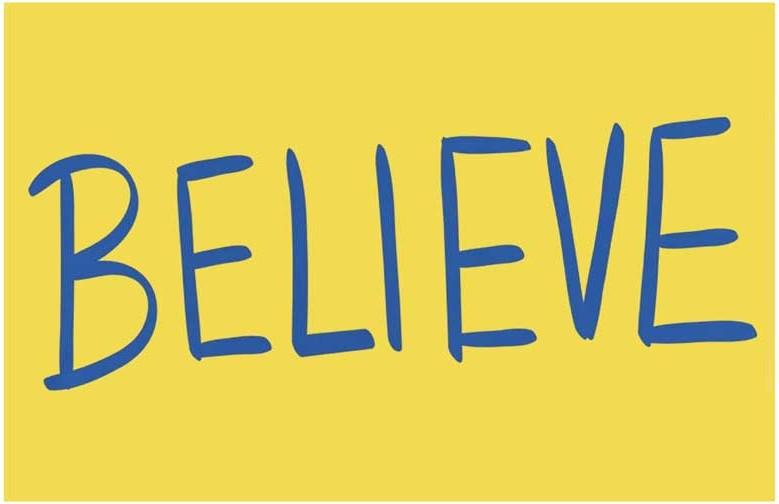 Jason Sudeikis TED LASSO Hannah Waddingham 'Believe' movie poster 17x11