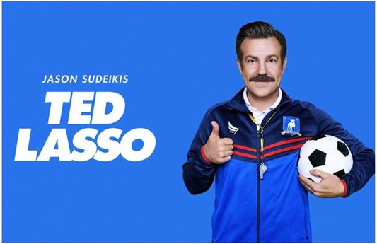 Jason Sudeikis TED LASSO Hannah Waddingham 'Believe' movie poster 17x11