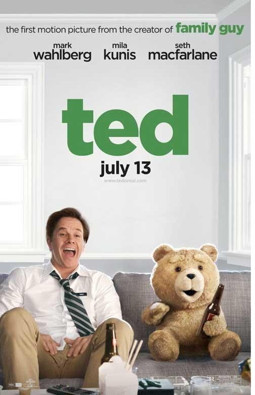 Mark Wahlberg TED Mila Kunis Seth McFarlane movie poster 11x17