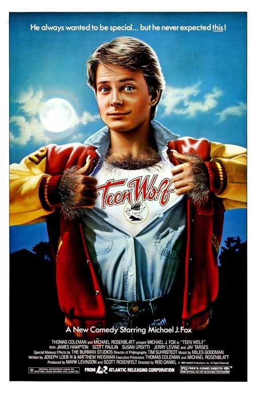 Michael J. Fox TEEN WOLF movie poster 11x17