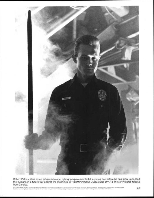 Robert Patrick TERMINATOR 2 JUDGMENT DAY original 8x10 press photo 1991