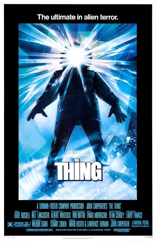 Kurt Russell THE THING Wilford Brimley movie poster 11x17 John Carpenter