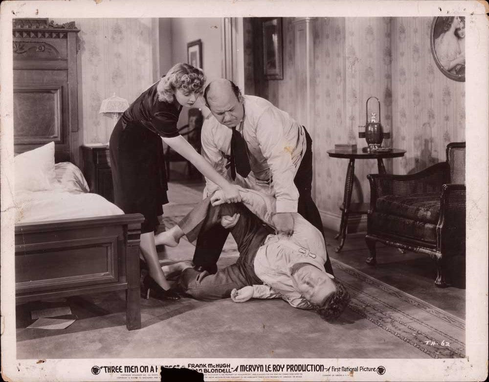 Frank McHugh THREE MEN ON A HORSE Joan Blondell original 10x8 press photos 1936