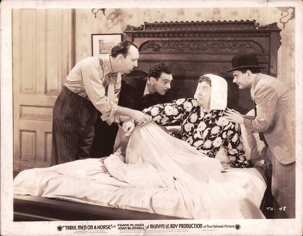 Frank McHugh THREE MEN ON A HORSE Joan Blondell original 10x8 press photos 1936