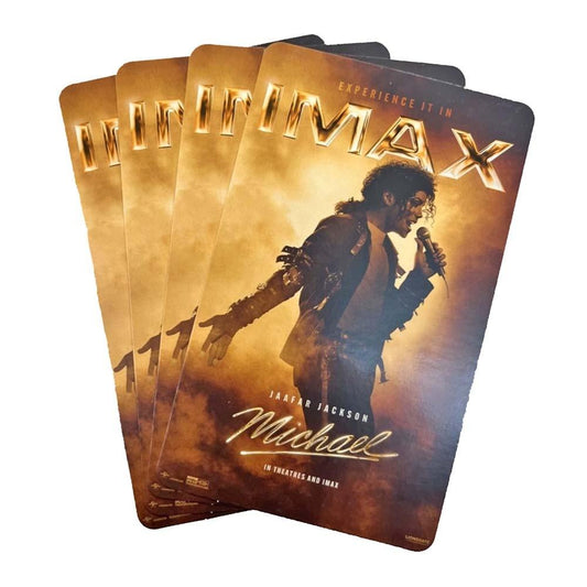 MICHAEL exclusive (4) IMAX collectible souvenir tickets 2026 Michael Jackson
