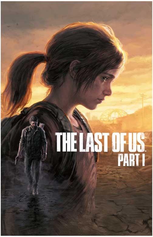 Naughty Dog THE LAST OF US PART 1 Ellie profile video game poster 11x17