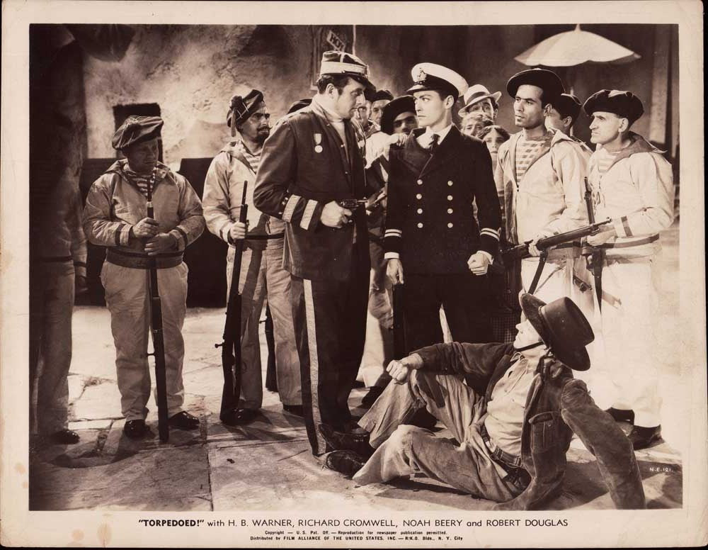 Robert Douglas TORPEDOED! Richard Cromwell original 10x8 press photos 1937