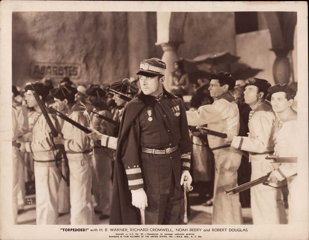 Robert Douglas TORPEDOED! Richard Cromwell original 10x8 press photos 1937