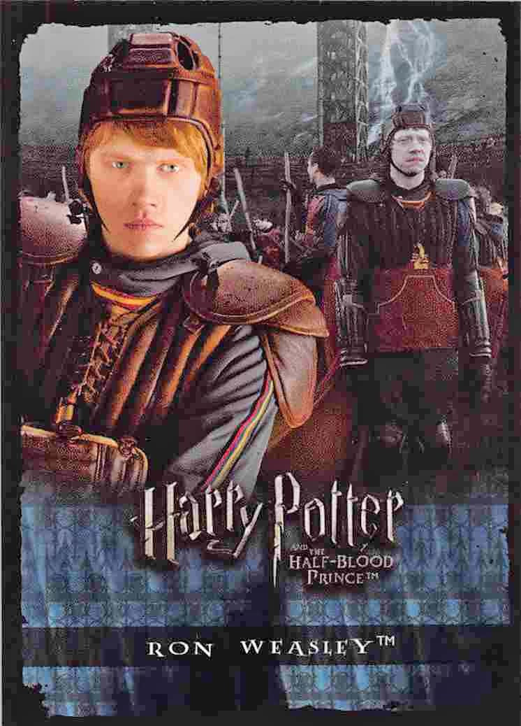 Artbox HARRY POTTER HALF BLOOD PRINCE set (5) promo cards lenticular HP6-01
