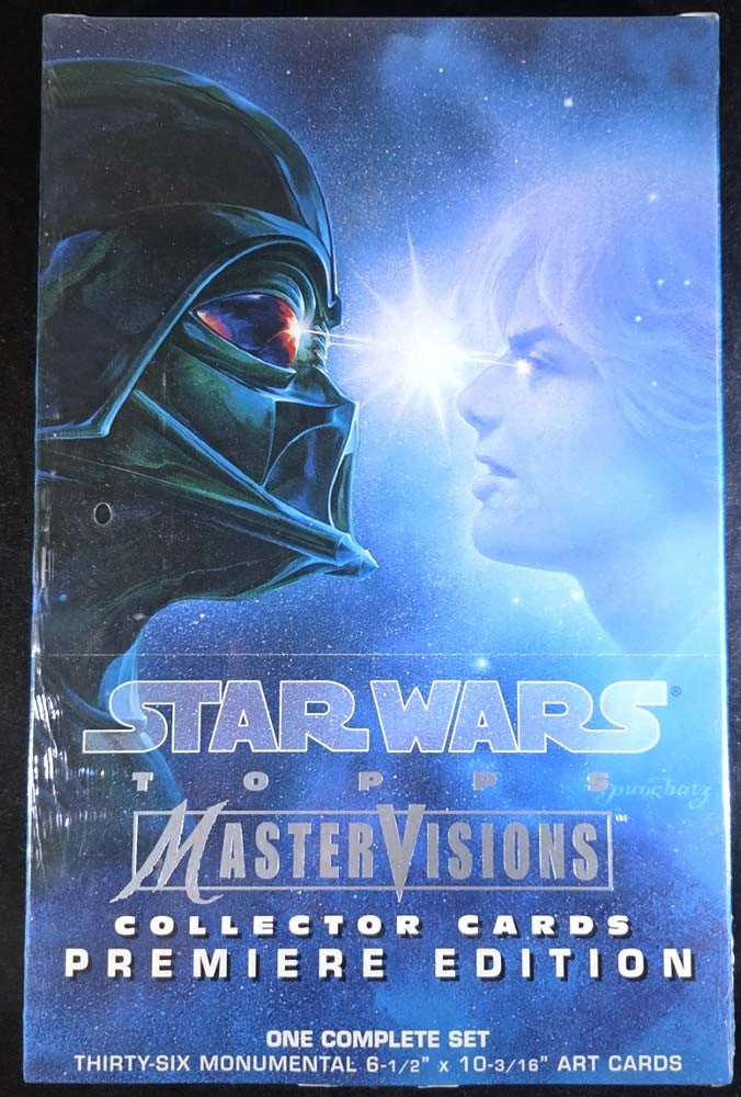 Topps 1995 STAR WARS MASTERVISIONS Premiere Edition factory sealed trading cards