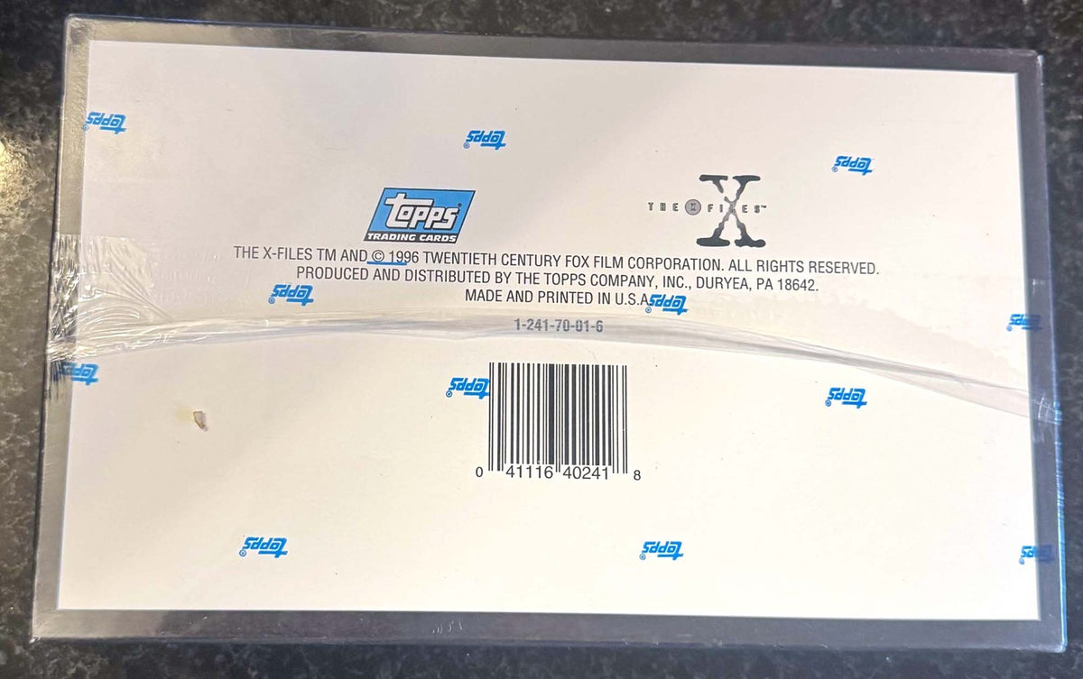 Topps 1996 THE X-FILES SEASON TWO factory sealed trading card box