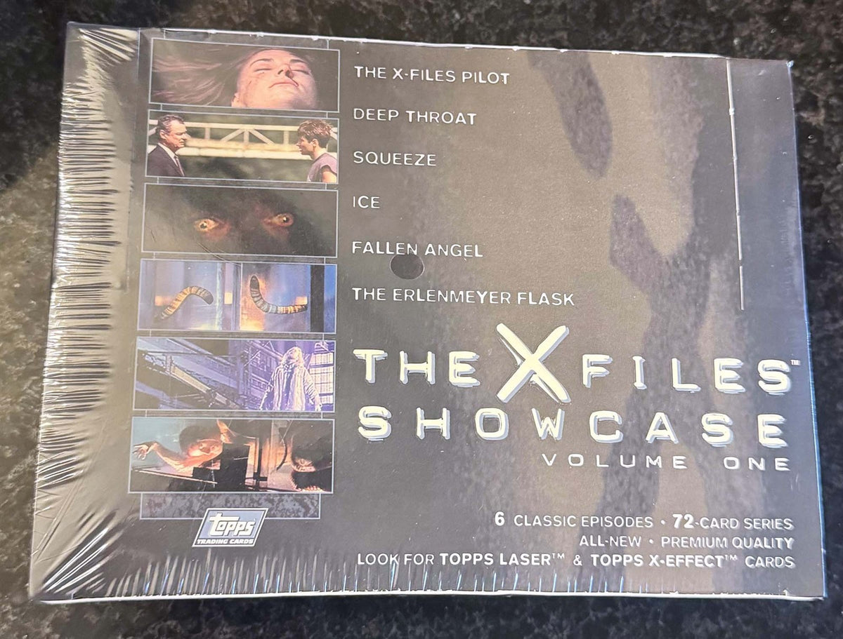 Topps 1997 THE X-FILES SHOWCASE Volume One factory sealed trading card box