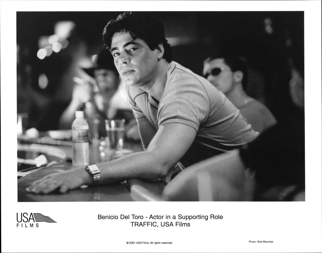 Benicio Del Toro TRAFFIC original 10x8 press photo 2001