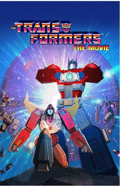 Leonard Nimoy TRANSFORMERS THE MOVIE Eric Idle duo movie poster 11x17