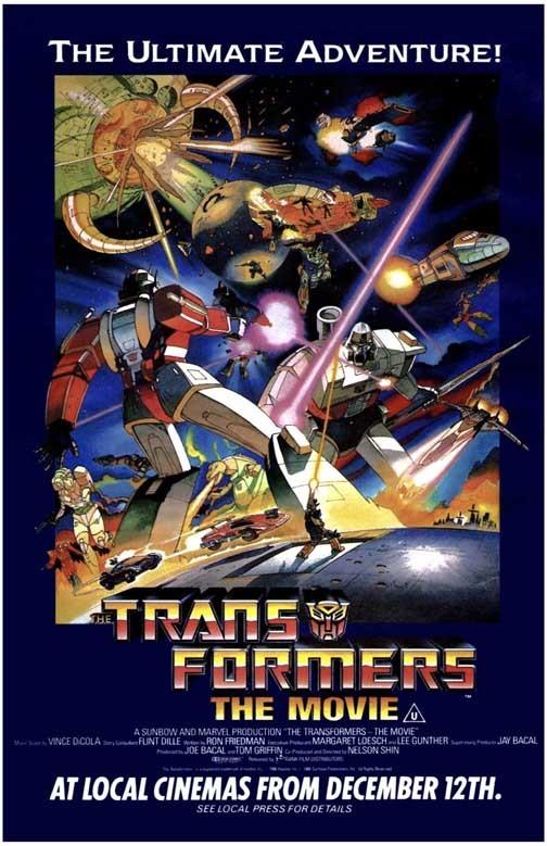 Leonard Nimoy TRANSFORMERS THE MOVIE movie poster 11x17