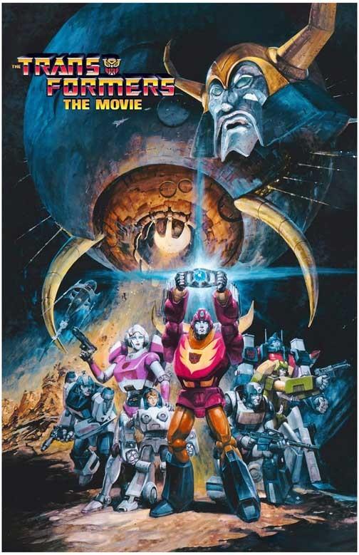 Leonard Nimoy TRANSFORMERS THE MOVIE artwork movie poster 11x17