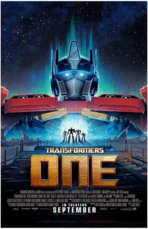TRANSFORMERS ONE movie poster 11x17