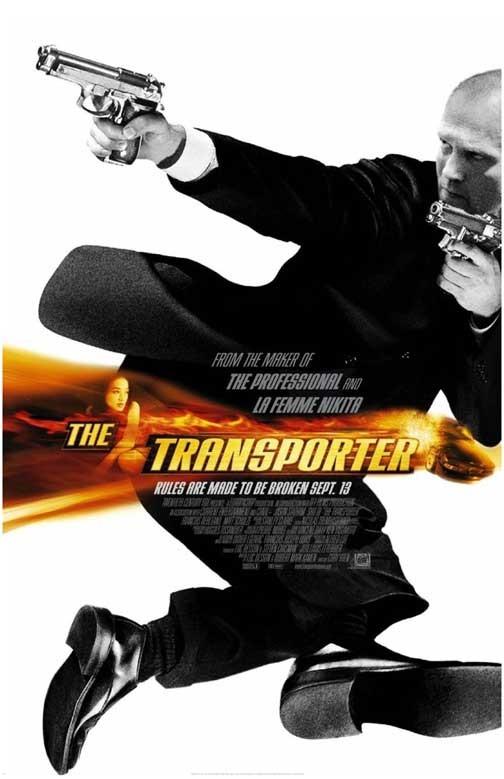 Jason Statham THE TRANSPORTER movie poster 11x17 Luc Besson