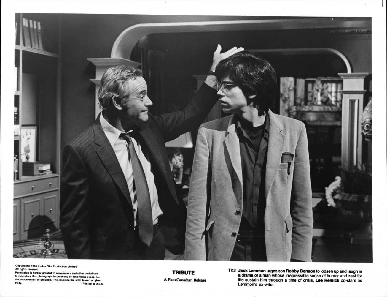 Jack Lemmon TRIBUTE Robby Benson Kim Cattrall original 8x10 press photos 1980