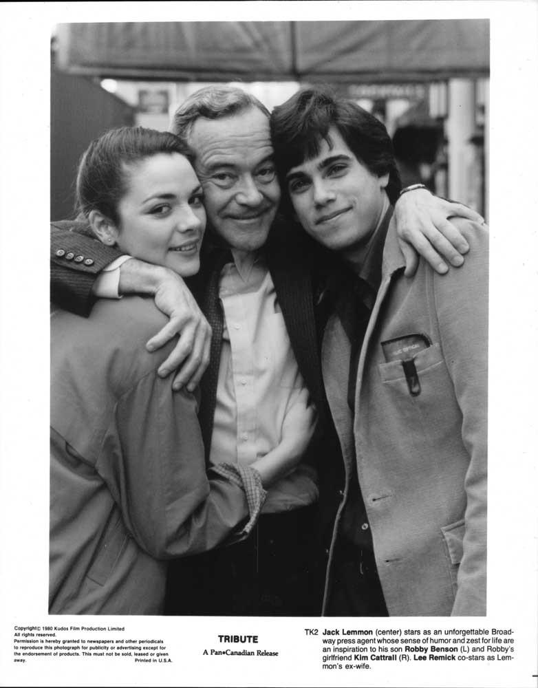 Jack Lemmon TRIBUTE Robby Benson Kim Cattrall original 8x10 press photos 1980