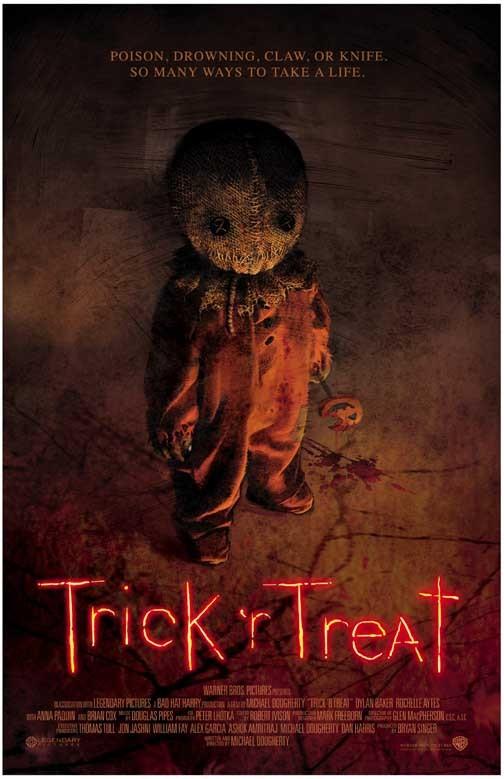 Anna Paquin TRICK 'R TREAT Brian Cox Leslie Bibb movie poster 11x17