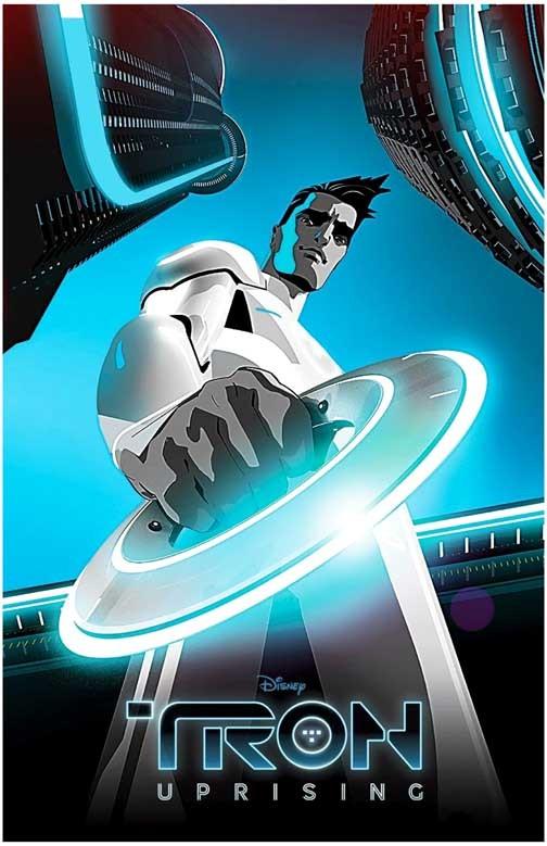 Elijah Wood TRON UPRISING Tricia Helfer movie poster 11x17