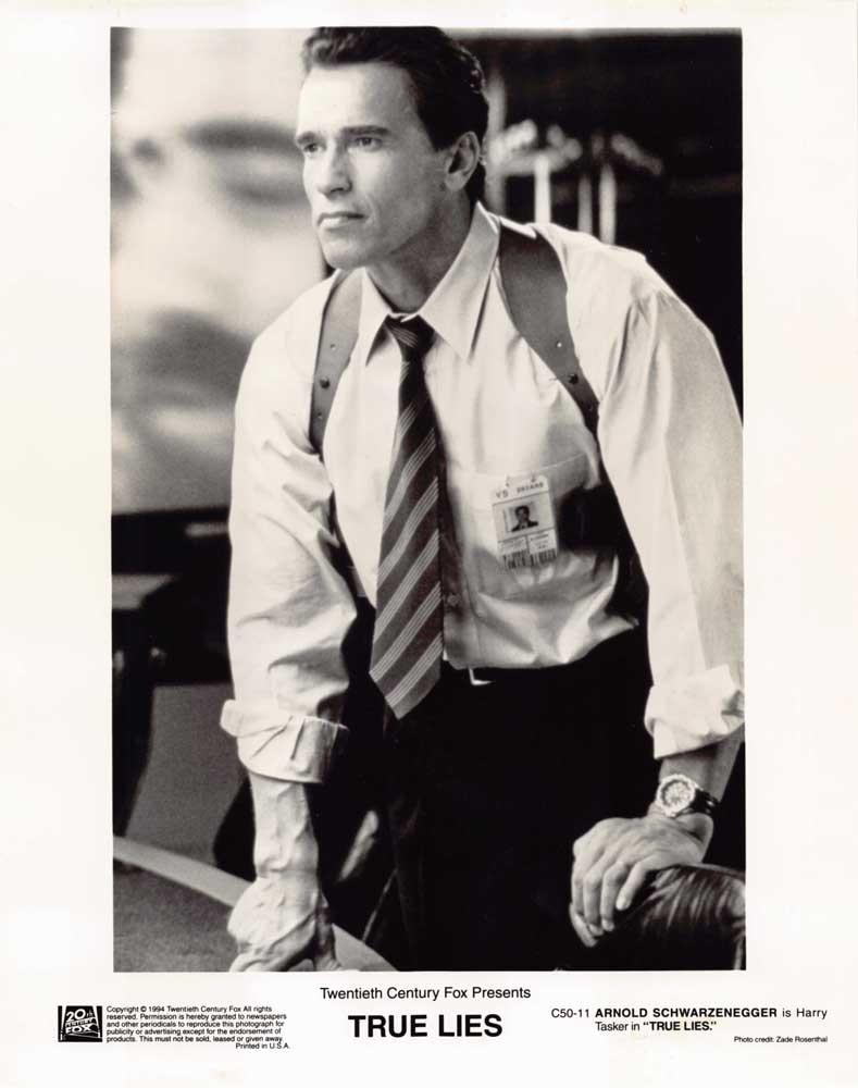 Arnold Schwarzenegger TRUE LIES original press photo 1994