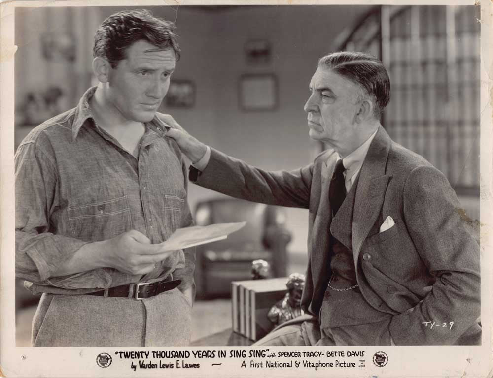 Spencer Tracy TWENTY THOUSAND YEARS IN SING SING original 10x8 photos 1932