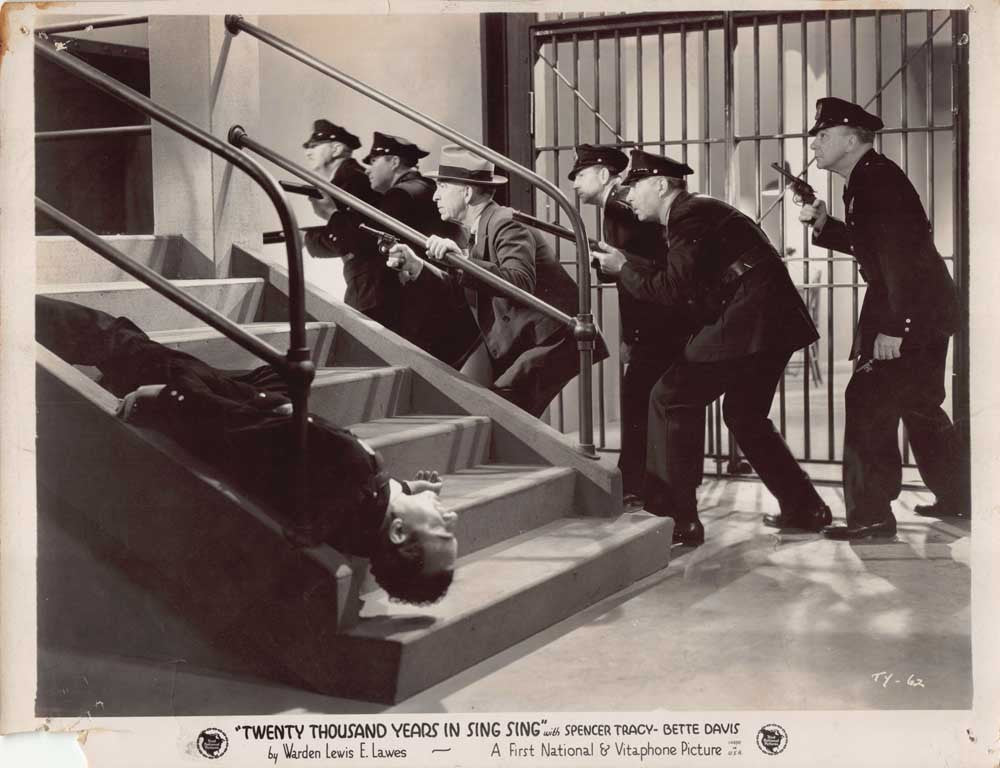 Spencer Tracy TWENTY THOUSAND YEARS IN SING SING original 10x8 photos 1932